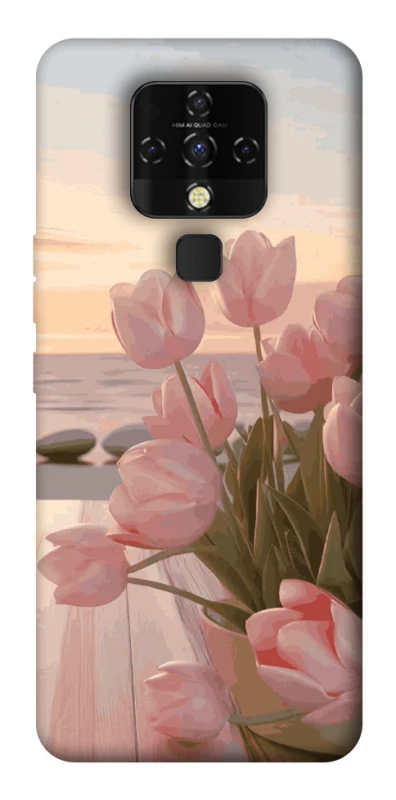 Чохол на TECNO Camon 16 SE Morning Flowers zon фото 1 з 1