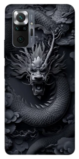 Чехол на Xiaomi Redmi Note 10 Pro black dragon фото 1 из 1