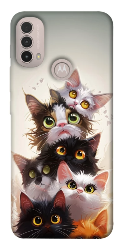 Чехол на Motorola Moto E40 Сat eyes фото 1 из 1