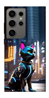 Чехол на Samsung Galaxy S24 Ultra Cyber cat фото 1 из 1