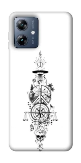 Чехол на Motorola Moto G54 Power Tattoo ver.7 фото 1 из 1