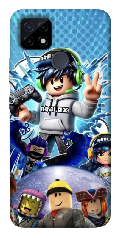 Чехол на Realme C12 Roblox collage ver.3 фото 1 из 1