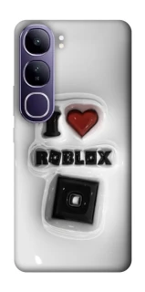Чохол на Vivo Y300 I love Roblox фото 1 з 1