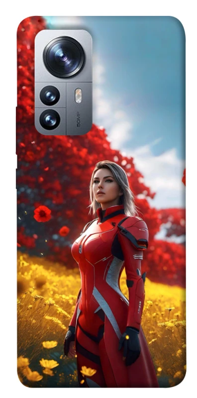 Чохол на Xiaomi 12 / 12X Cyber space girl ver.5 фото 1 з 1