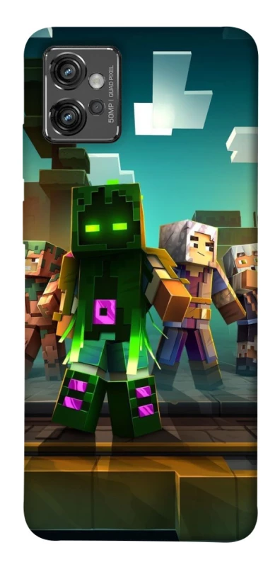 Чохол на Motorola Moto G32 Minecraft dungeon фото 1 з 1