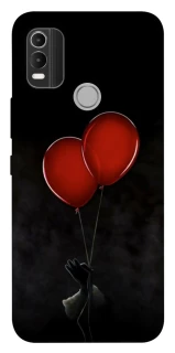 Чехол на Nokia C21 Plus Reds Balloons фото 1 из 1