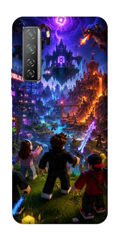 Чехол на Huawei Nova 7 SE Roblox aesthetics ver.12 фото 1 из 1