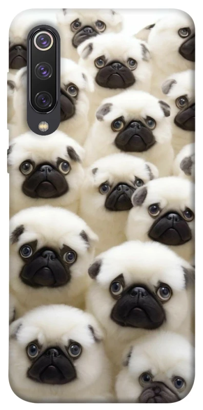 Чохол на Xiaomi Mi 9 SE Doggy Pug Love фото 1 з 1