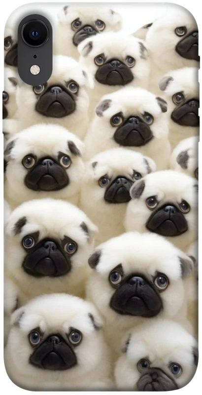 Чохол на Apple iPhone XR (6.1") Doggy Pug Love фото 1 з 1