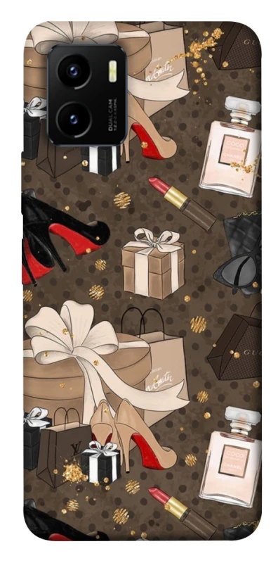 Чохол на Vivo Y15s Fashion collage ver.1 фото 1 з 1