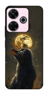 Чехол на Xiaomi Redmi 13 4G Кот под луной v2 фото 1 из 1
