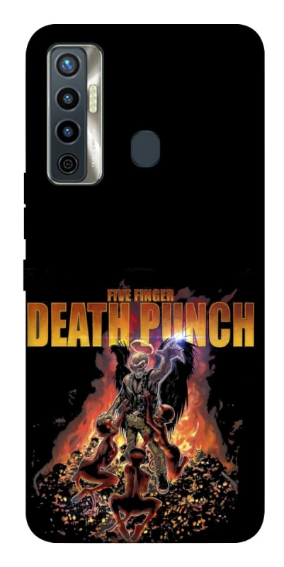 Чехол на TECNO Camon 17 Five finger death punch фото 1 из 1