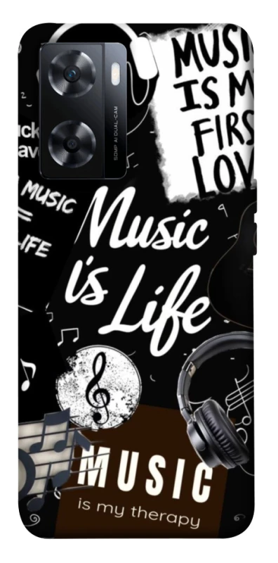Чохол на OnePlus Nord N20 SE Music is Life фото 1 з 1