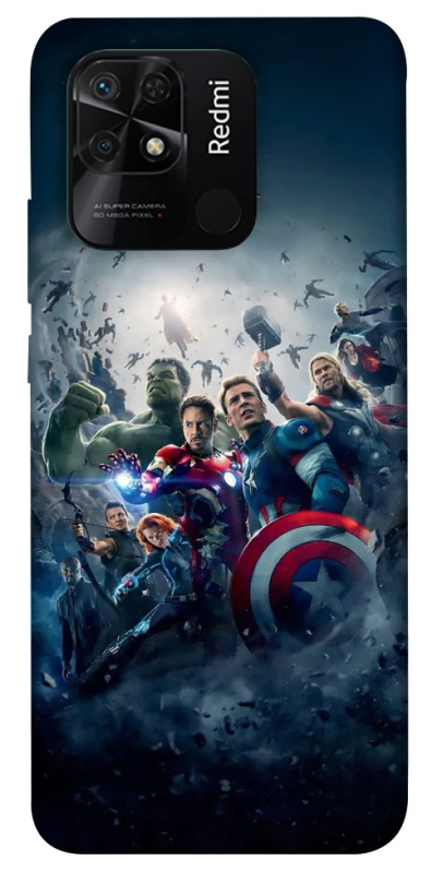 Чехол на Xiaomi Redmi 10C Marvel heroes фото 1 из 1