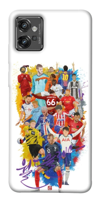 Чохол на Motorola Moto G32 Football Abstract v2 фото 1 з 1