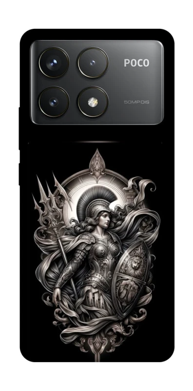 Чохол на Xiaomi Poco F6 Pro Goddess of war ver.4 фото 1 з 1
