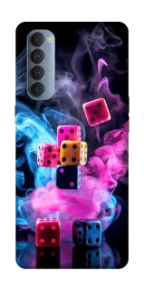 Чехол на Oppo Reno 4 Pro Игральные кости фото 1 из 1