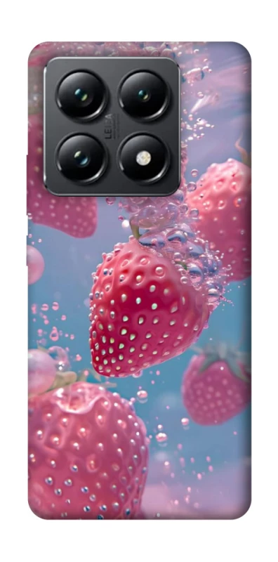 Чохол на Xiaomi 14T Pro Полуниця в воді фото 1 з 1