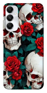 Чохол на Samsung Galaxy A05s skull and rose фото 1 з 1