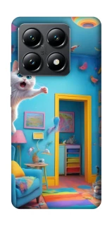 Чохол на Xiaomi 14T crazy cat фото 1 з 1