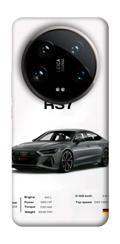 Чехол на Xiaomi 14 Ultra Audi RS7 фото 1 из 1