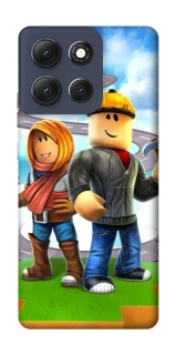 Чехол на Motorola Moto G86 Roblox Builder Adventure фото 1 из 1