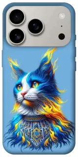Чехол на Apple iPhone 18 Pro Кот патриот фото 1 из 2