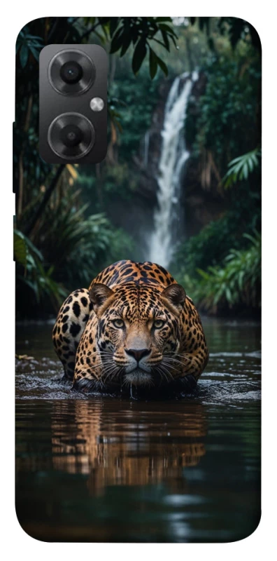 Чохол на Xiaomi Redmi Note 11R Leopard in water фото 1 з 1
