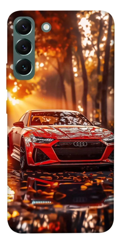 Чехол на Samsung Galaxy S22+ Audi at sunset фото 1 из 1