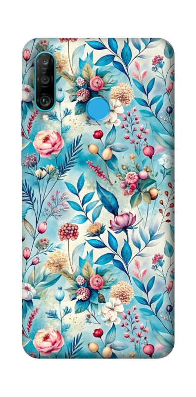 Чохол на Huawei P30 lite Floral design ver.5 фото 1 з 1