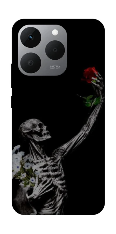 Чохол на Realme 15T Skeleton vs Rose фото 1 з 1