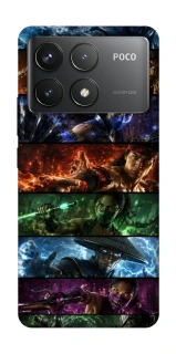 Чехол на Xiaomi Poco F6 Pro Mortal Kombat ver.2 фото 1 из 1