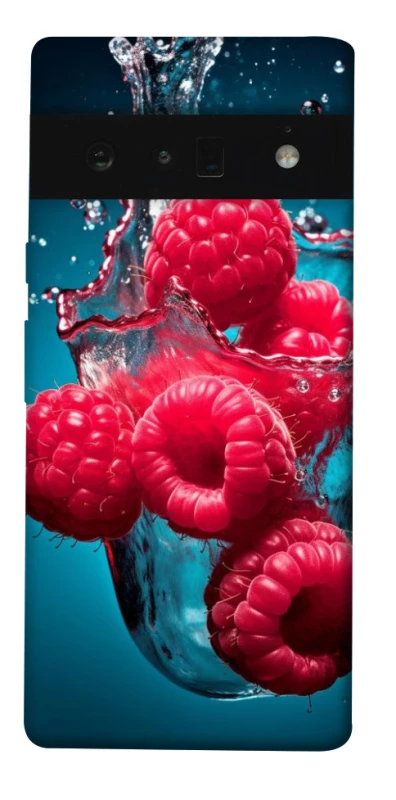 Чохол на Google Pixel 6 Pro Малинка у воді фото 1 з 1