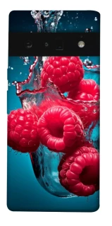 Чохол на Google Pixel 6 Pro Малинка у воді фото 1 з 1