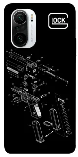 Чехол на Xiaomi Redmi K40 / K40 Pro / K40 Pro+ / Poco F3 LOCK фото 1 из 1