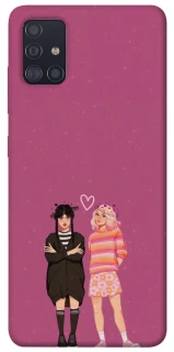 Чохол на Samsung Galaxy A51 Raven & Rainbow Wednesday фото 1 з 1