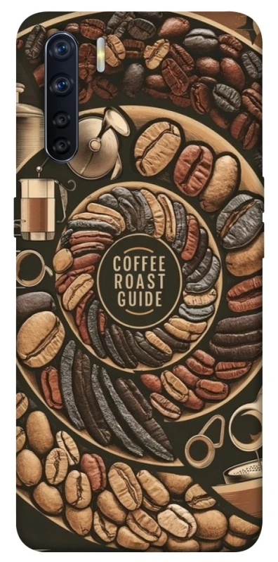 Чохол на Oppo A91 Coffee roast guide фото 1 з 1