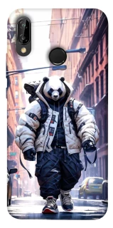 Чохол на Huawei P20 Lite Панда кур'єр фото 1 Чохол на Huawei P20 Lite Панда кур'єр фото 1 з 1