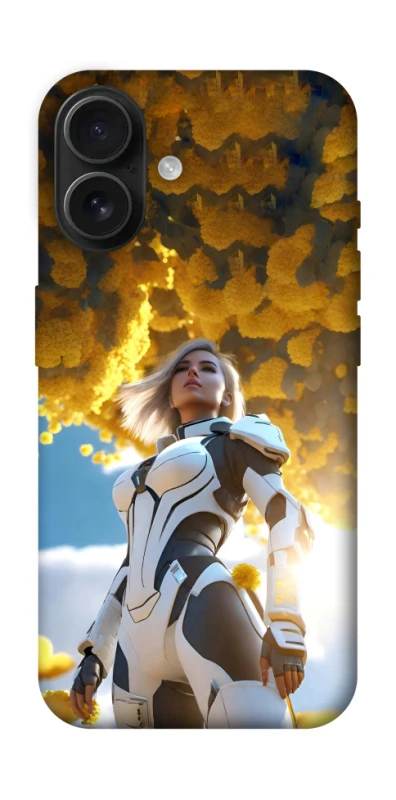 Чохол на Apple iPhone 16 Cyber space girl ver.3 фото 1 з 1