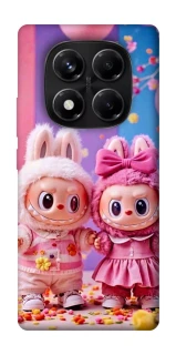 Чехол на Xiaomi Redmi Note 14 Pro 5G Labubu twins ver.2 фото 1 из 1