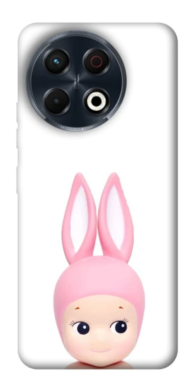 Чохол на TECNO Spark 30 Pro (KL7) Minimal Bunny Peek фото 1 з 1