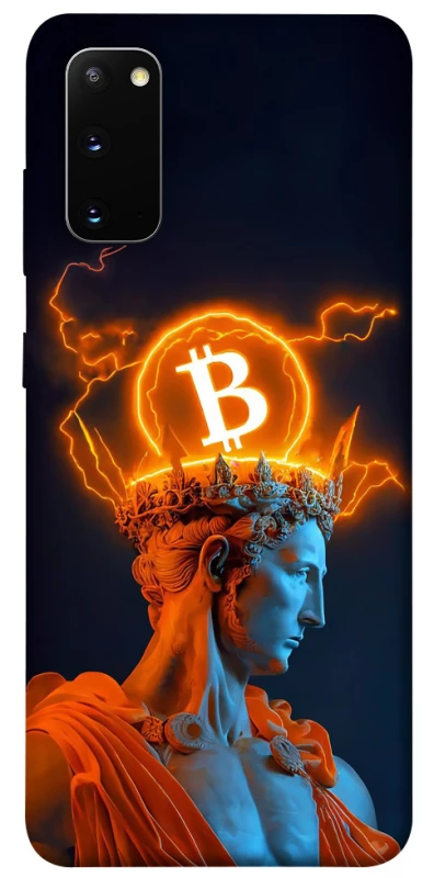 Чохол на Samsung Galaxy S20 Bitcoin God фото 1 з 1