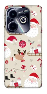 Чохол на Infinix Hot 40i Новорічний v1 фото 1 з 1