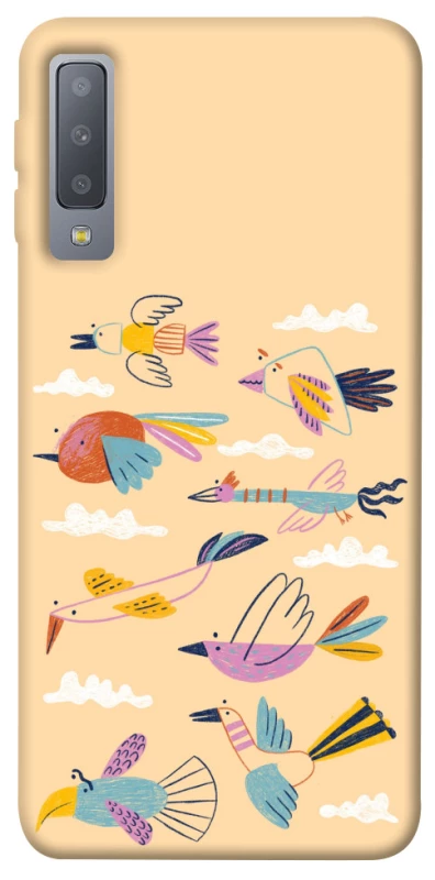 Чохол на Samsung A750 Galaxy A7 (2018) Переліт фото 1 з 1