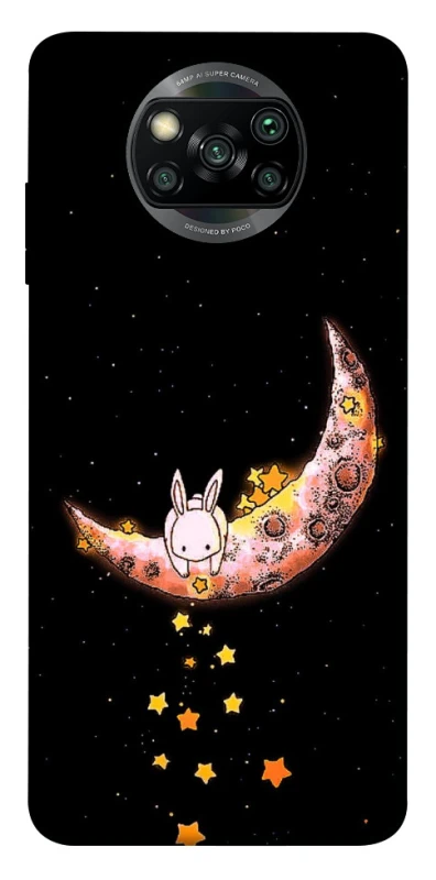 Чехол на Xiaomi Poco X3 NFC / Poco X3 Pro Moon rabbit фото 1 из 1
