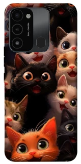 Чохол на TECNO Spark 8C happy cats фото 1 з 1