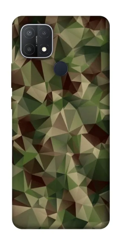 Чехол на Oppo A15s / A15 camouflage v2 фото 1 из 1