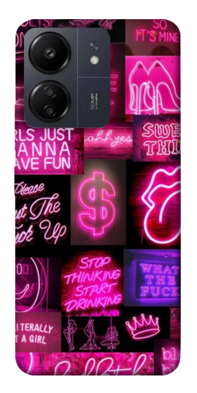 Чехол на Xiaomi Poco C65 Hot collage ver.9 фото 1 из 1