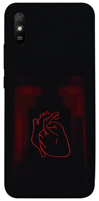 Чехол на Xiaomi Redmi 9A Красное сердце фото 1 из 1
