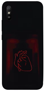 Чехол на Xiaomi Redmi 9A Красное сердце фото 1 из 1